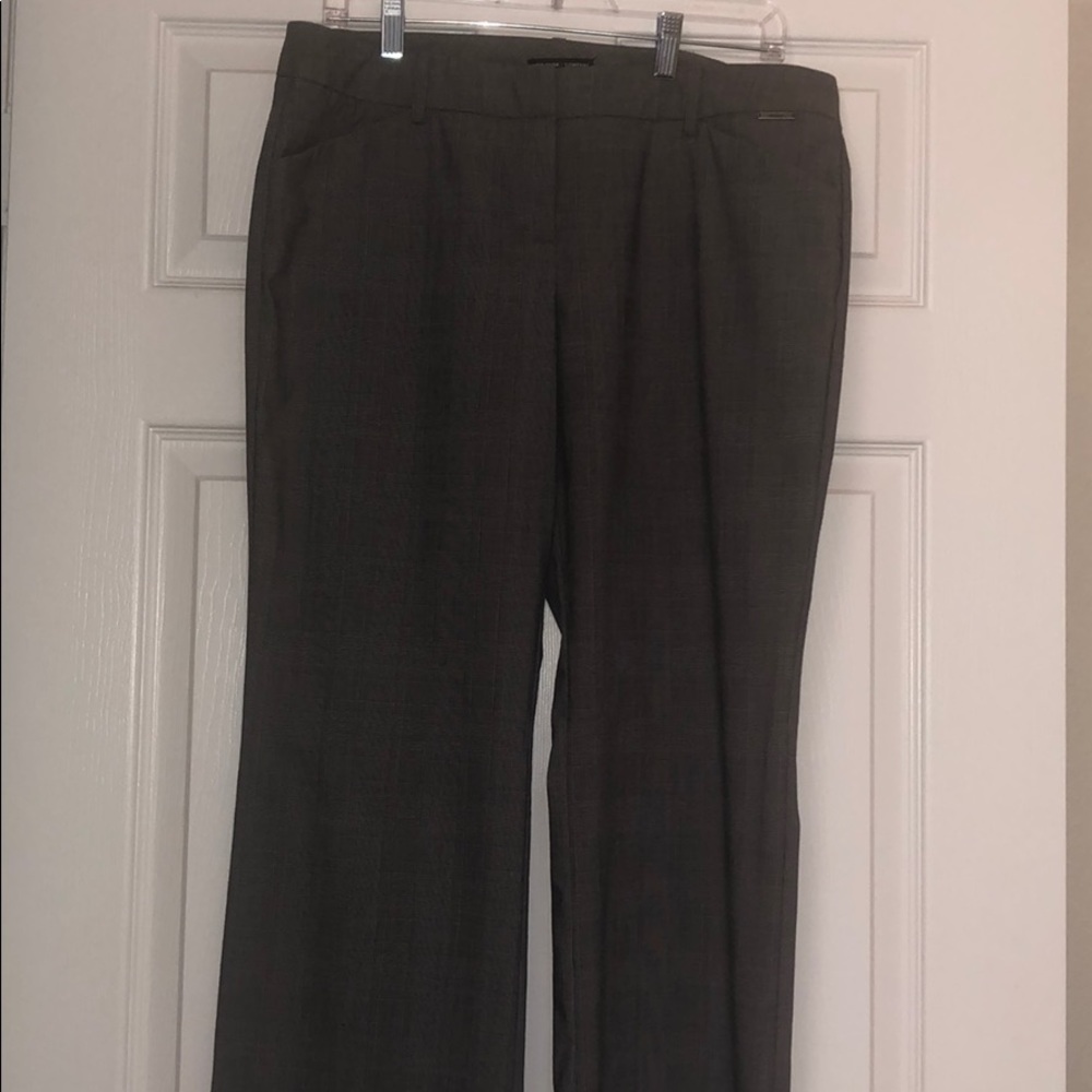 Wide leg dress pants